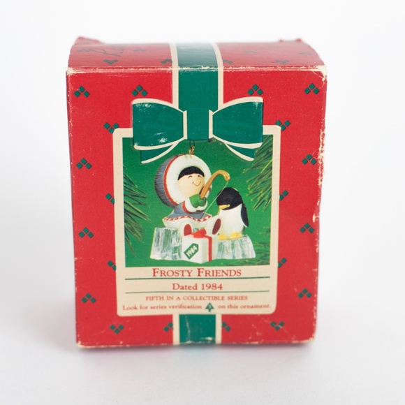 Hallmark 1984 Frosty Friends Ornament w/ Box – Vintage Keepsake - Picture 9 of 14